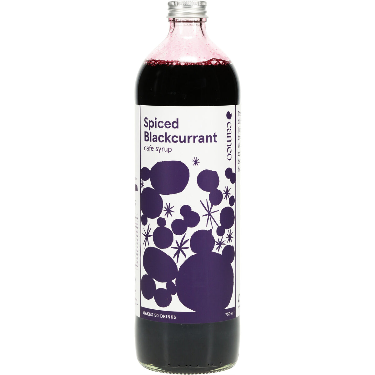 Cameo Spiced Blackcurrant Syrup 1L