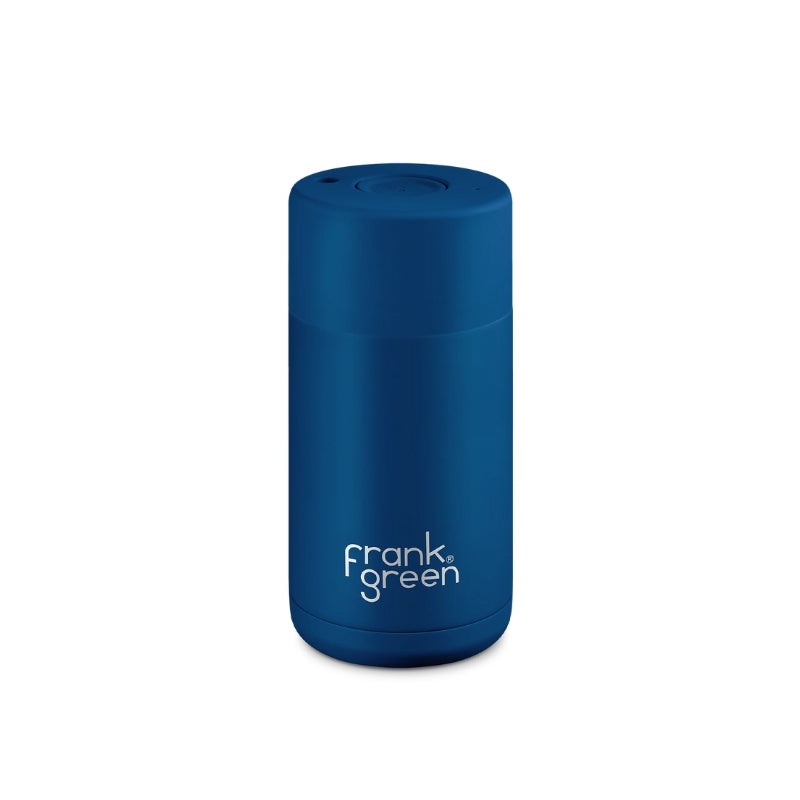 Frank Green Ceramic Reusable Cup 12oz Deep Ocean