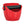 Avanti Coffee Knock Box (Red)