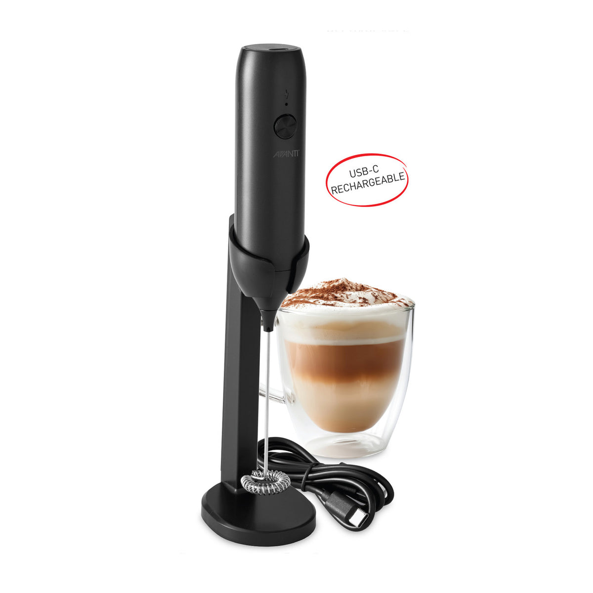 Avanti Rechargeable Milk Frother