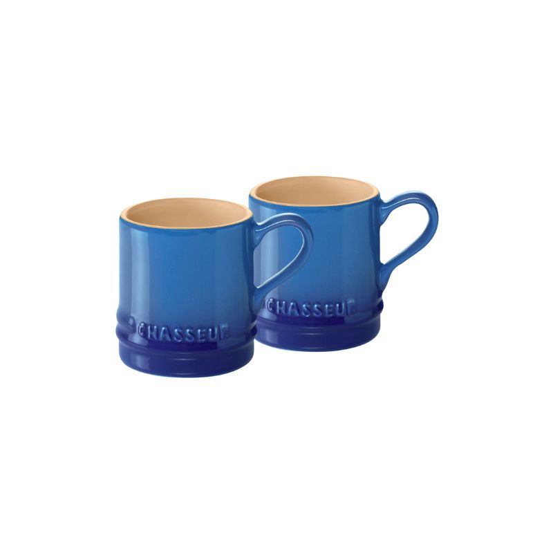 Chasseur La Cuisson Petit Cup 100ml - 2 Pack Blue