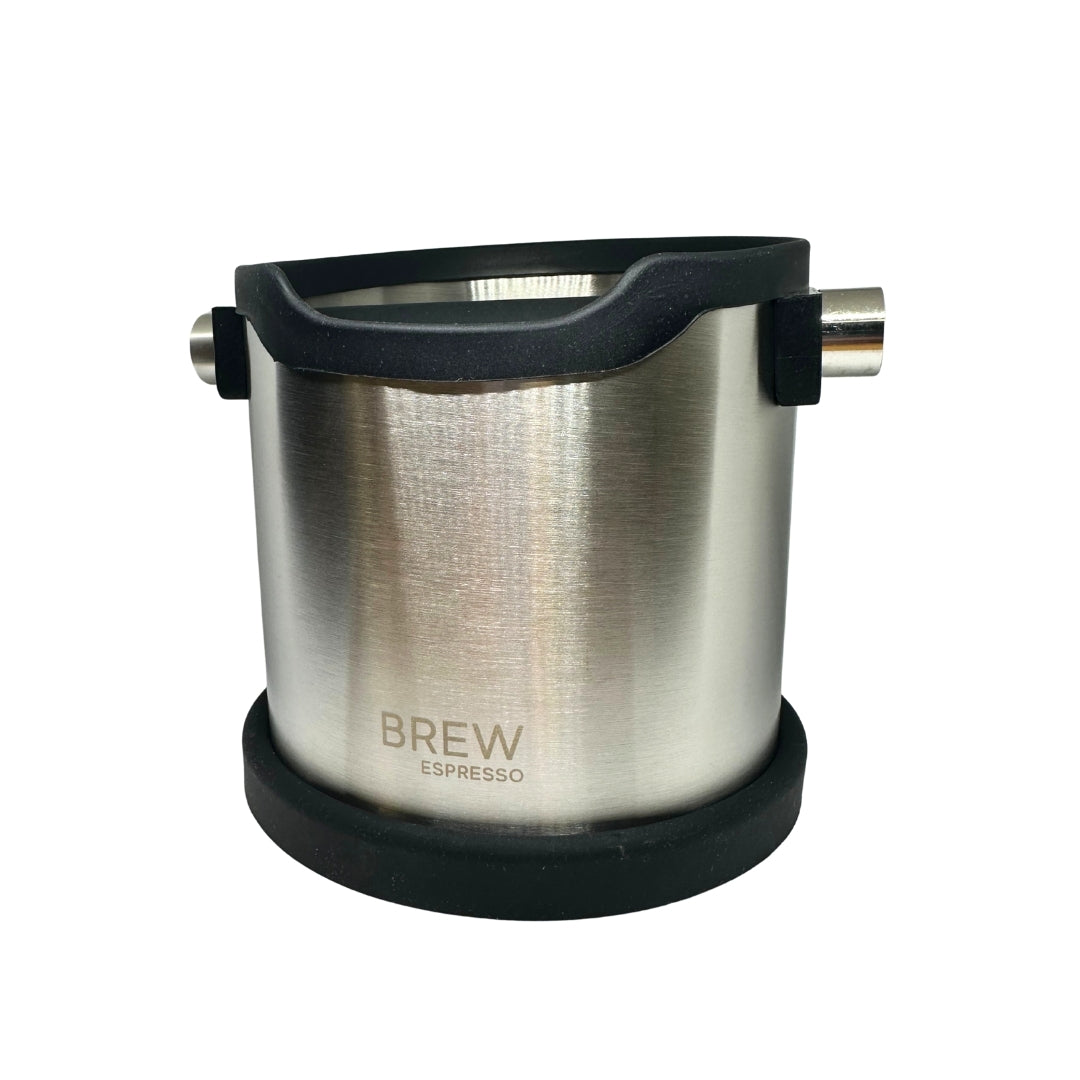 Brew Espresso Stainless Steel Knock Box