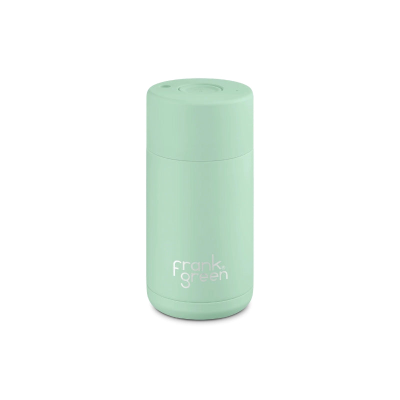 Frank Green Ceramic Reusable Cup 12oz Mint Gelato