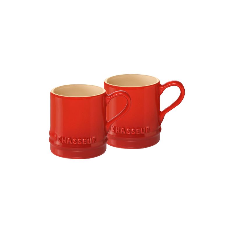 Chasseur La Cuisson Petit Cup 100ml - 2 Pack Red