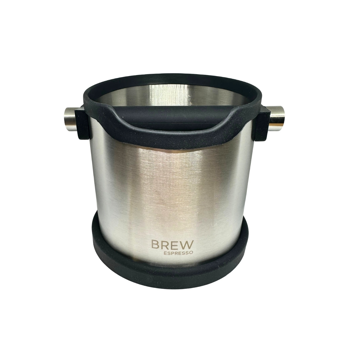 Brew Espresso Stainless Steel Knock Box