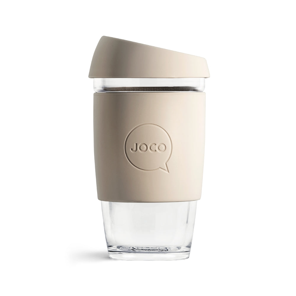 Joco 16oz Reusable Coffee Cup in Sandstone | The Coffee Collective NZ