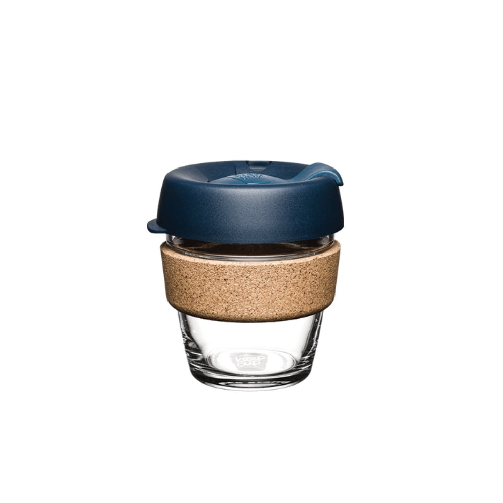 KeepCup Brew Glass Cork 6oz Spruce