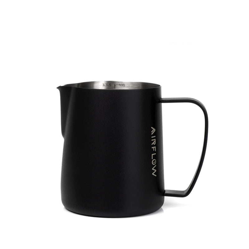 Airflow Milk Jug 400ml Black