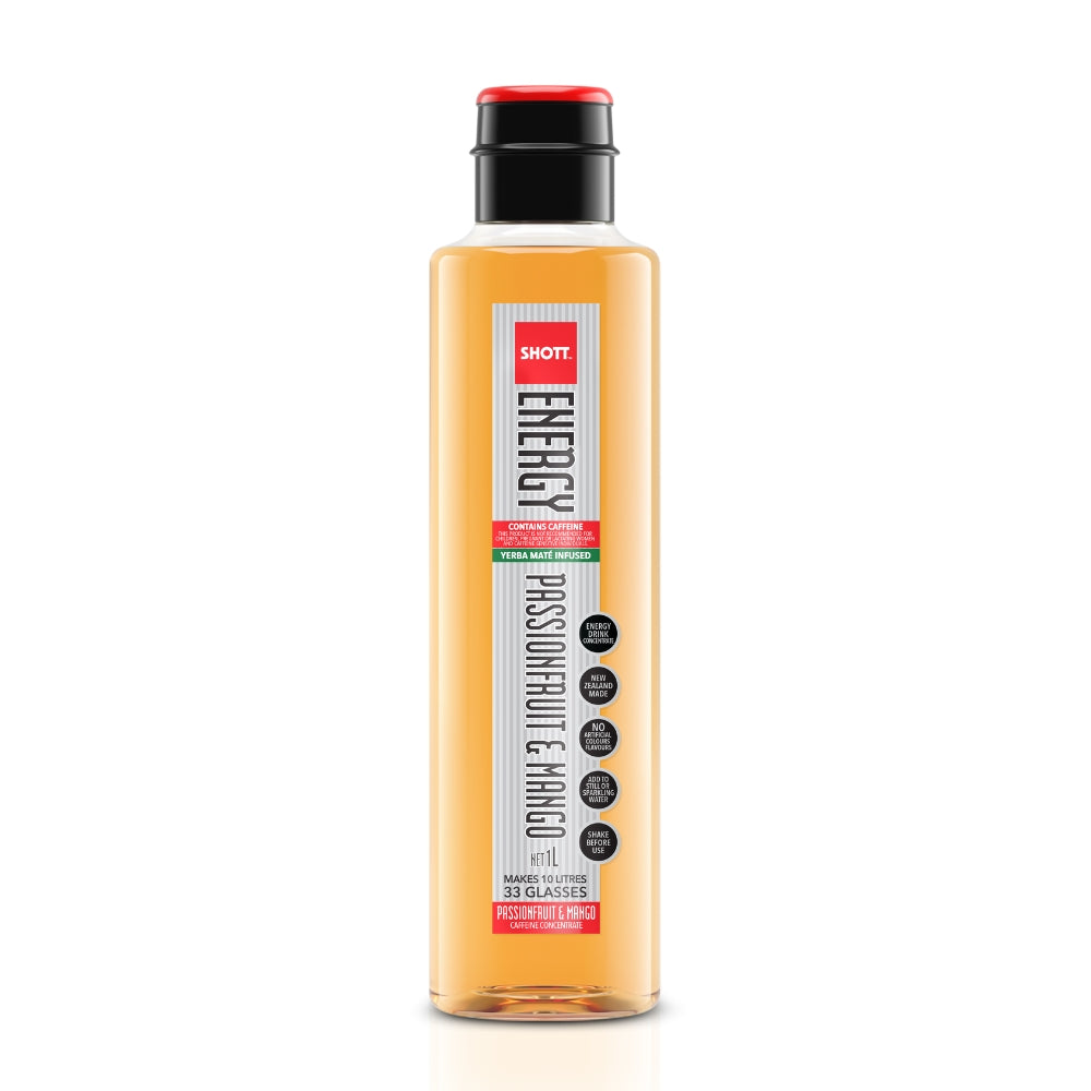 Shott Energy 1 Litre - Passionfruit &amp; Mango