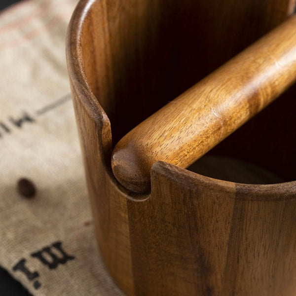 Wooden Coffee Knock Box