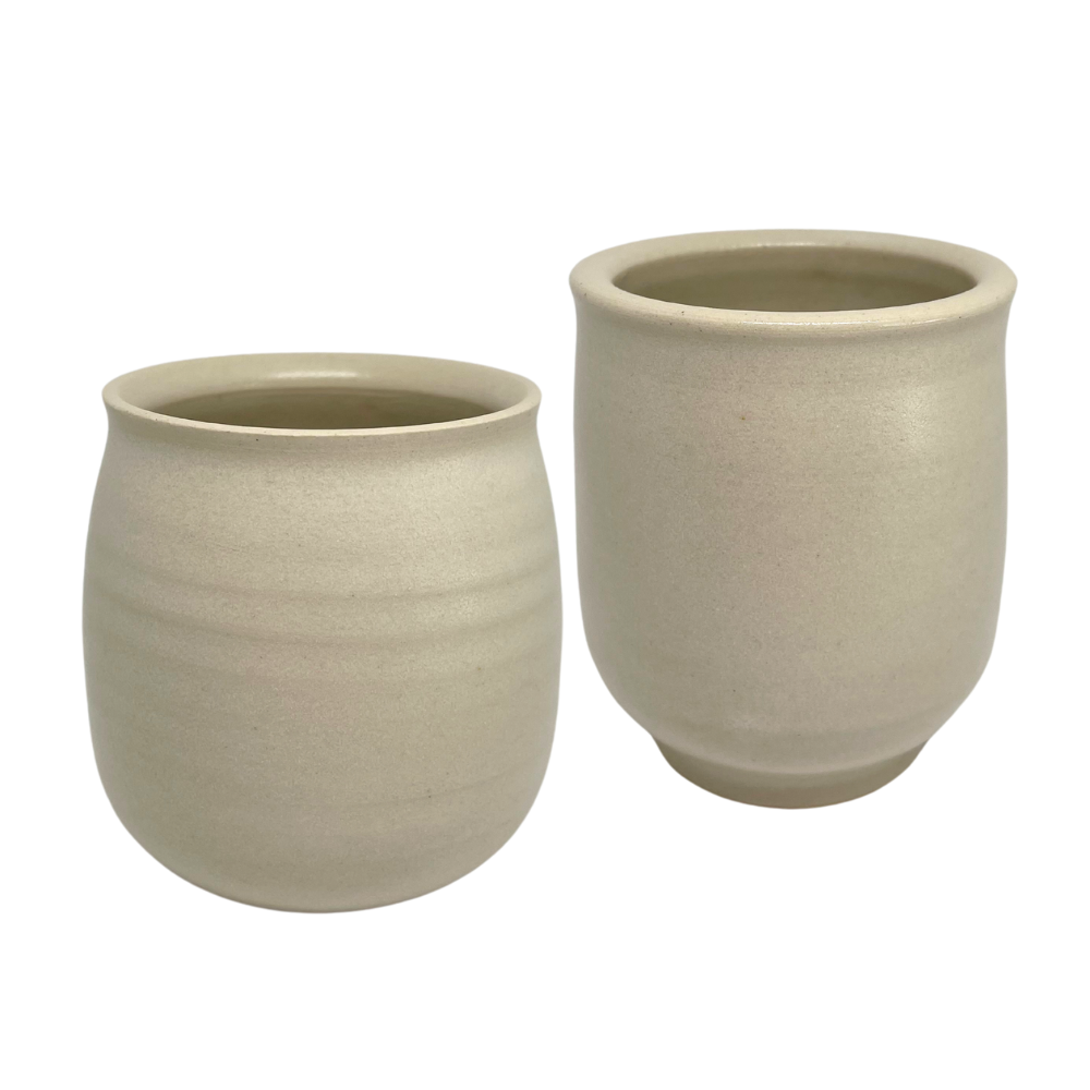 West Coast Stoneware 6oz Cup Ivory