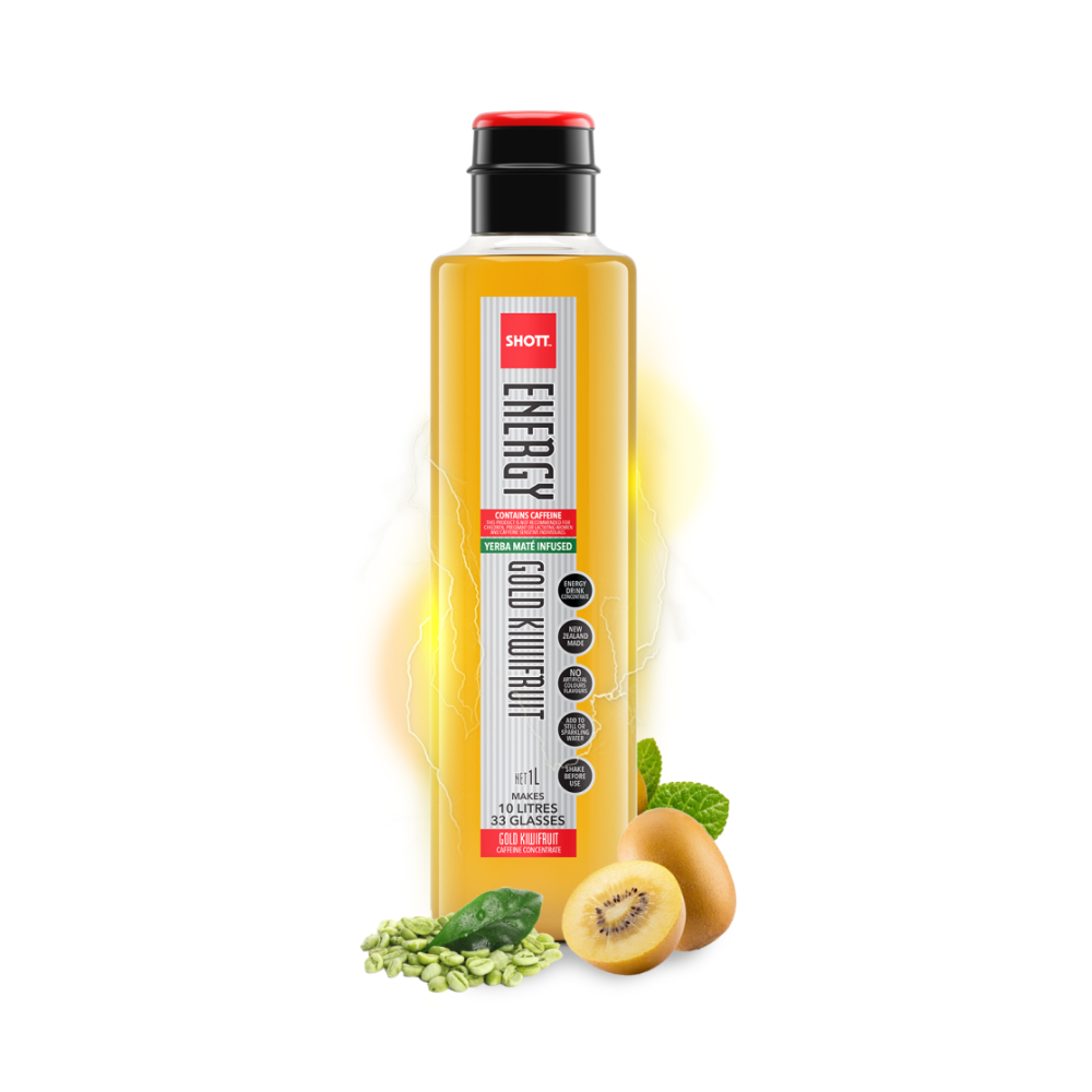 Shott Energy 1 Litre - Gold Kiwifruit