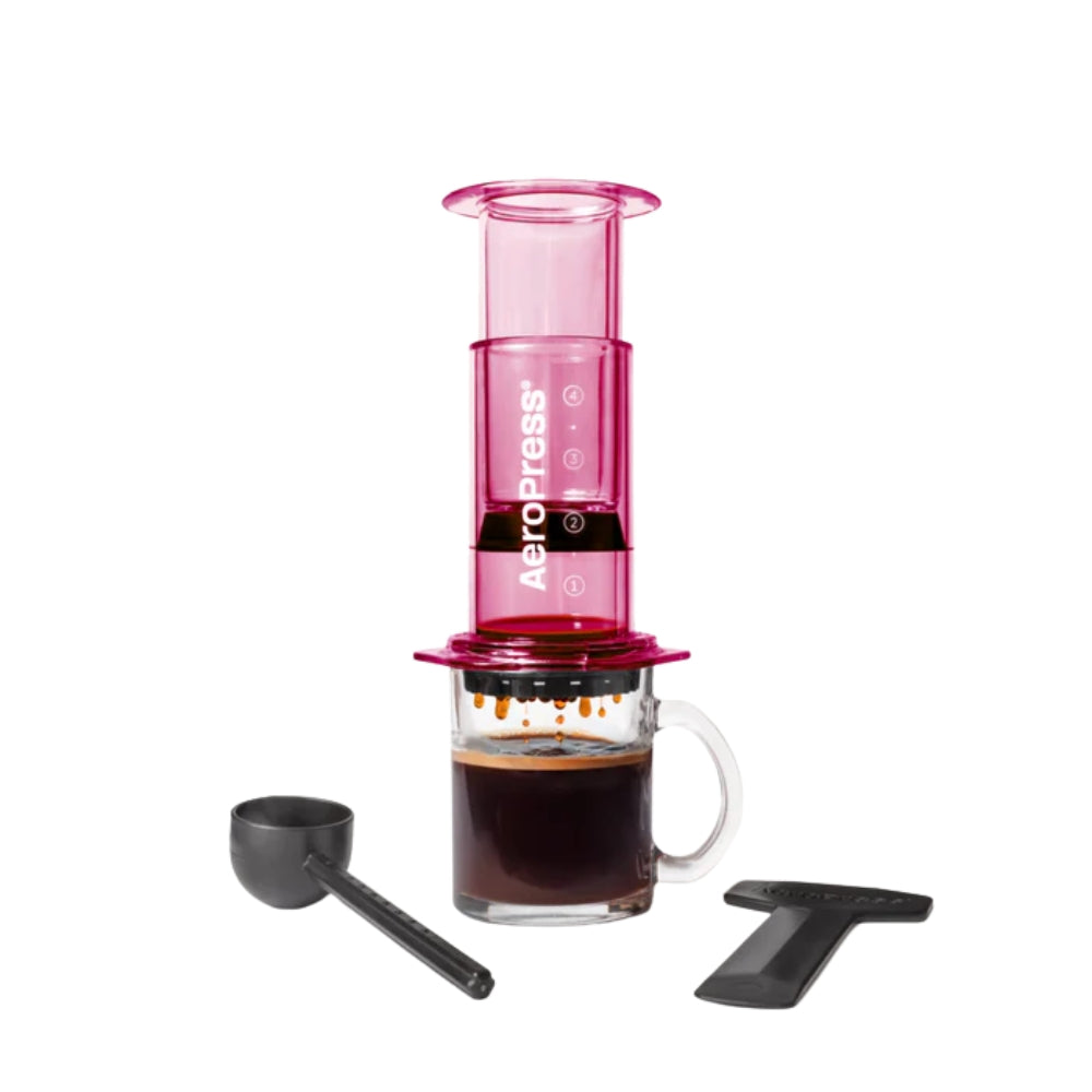 AeroPress Coffee Maker - Pink