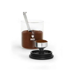 Bialetti Glass Coffee Jar (250g) | The Coffee Collective