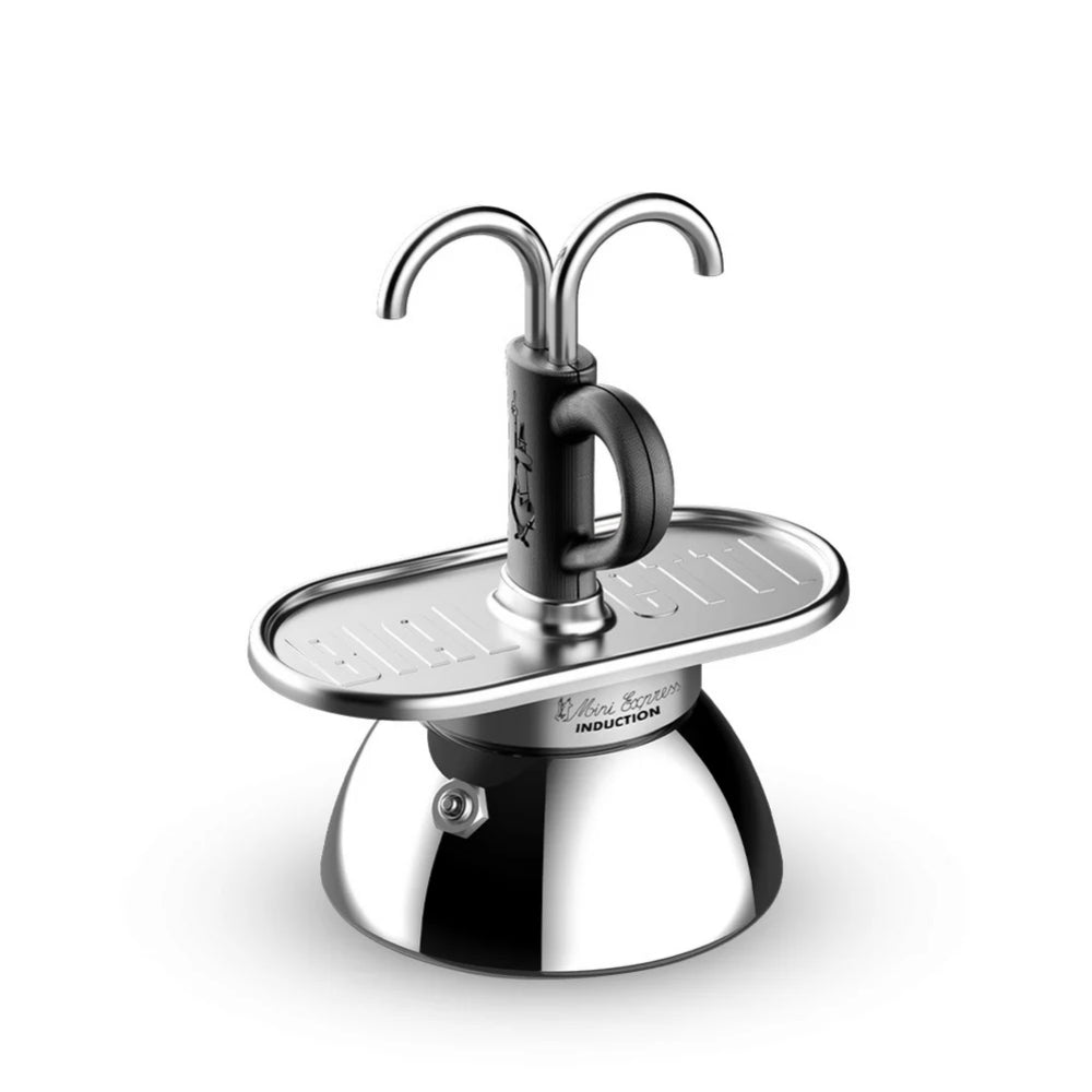 Bialetti Mini Express Induction 2 Cup Set (Black) | The Coffee Collective