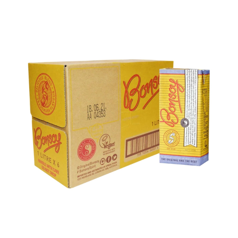 Bonsoy Soy Milk 1L Case