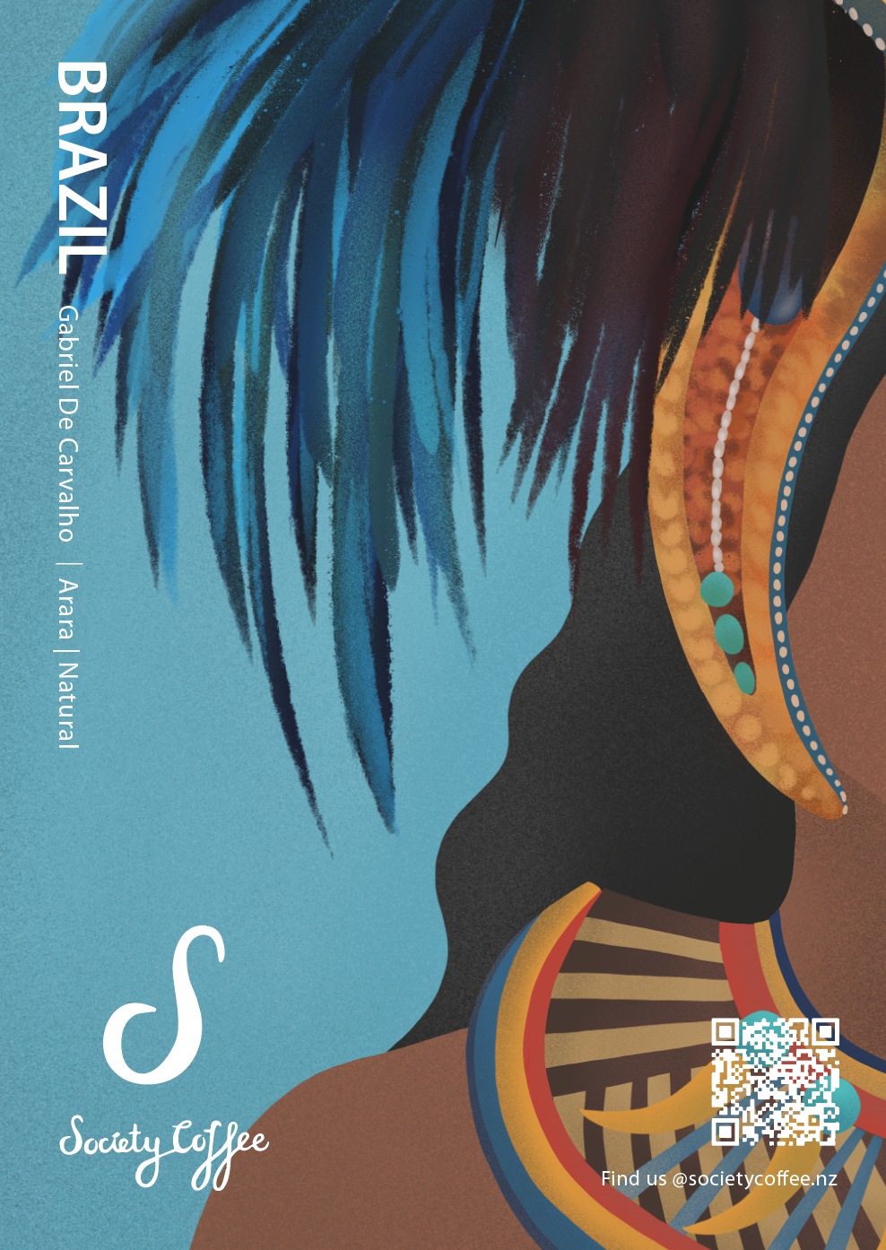 Society Coffee Brazil Coffee Exotic Selection - "Gabriel De Carvalho" Arara Natural