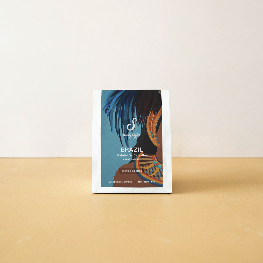 Society Coffee Brazil Coffee Exotic Selection - "Gabriel De Carvalho" Arara Natural