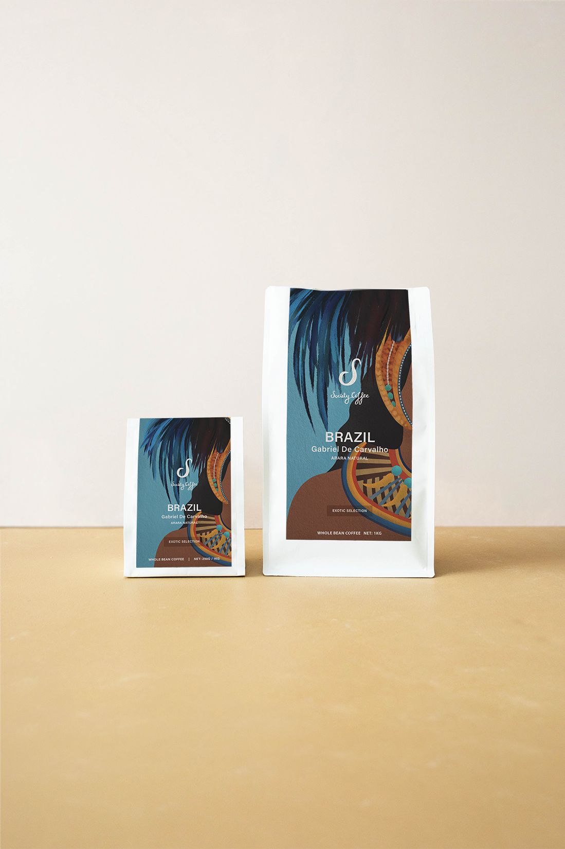 Society Coffee Brazil Coffee Exotic Selection - "Gabriel De Carvalho" Arara Natural