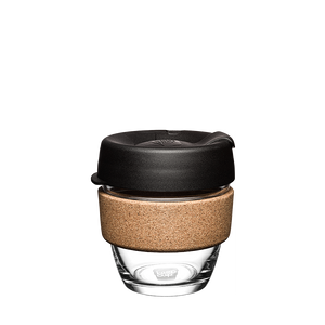 KeepCup Brew Glass Cork 8oz black
