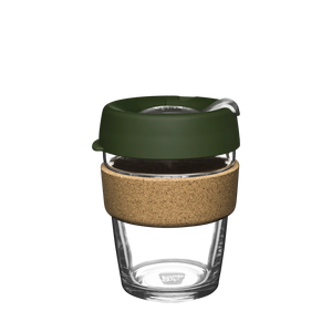 KeepCup Brew Glass Cork 12oz Pine