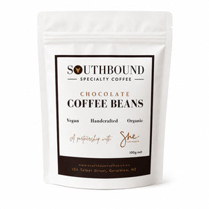 Southbound Coffee 60% Dark Chocolate Coffee Beans 100g