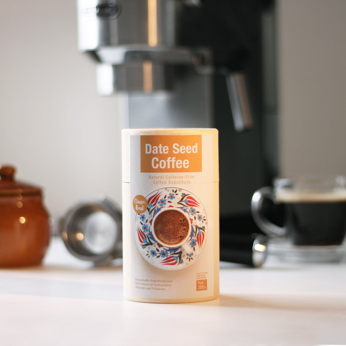MagicT Date Seed Coffee (Classic Roast): Caffeine Free natural Coffee Substitute