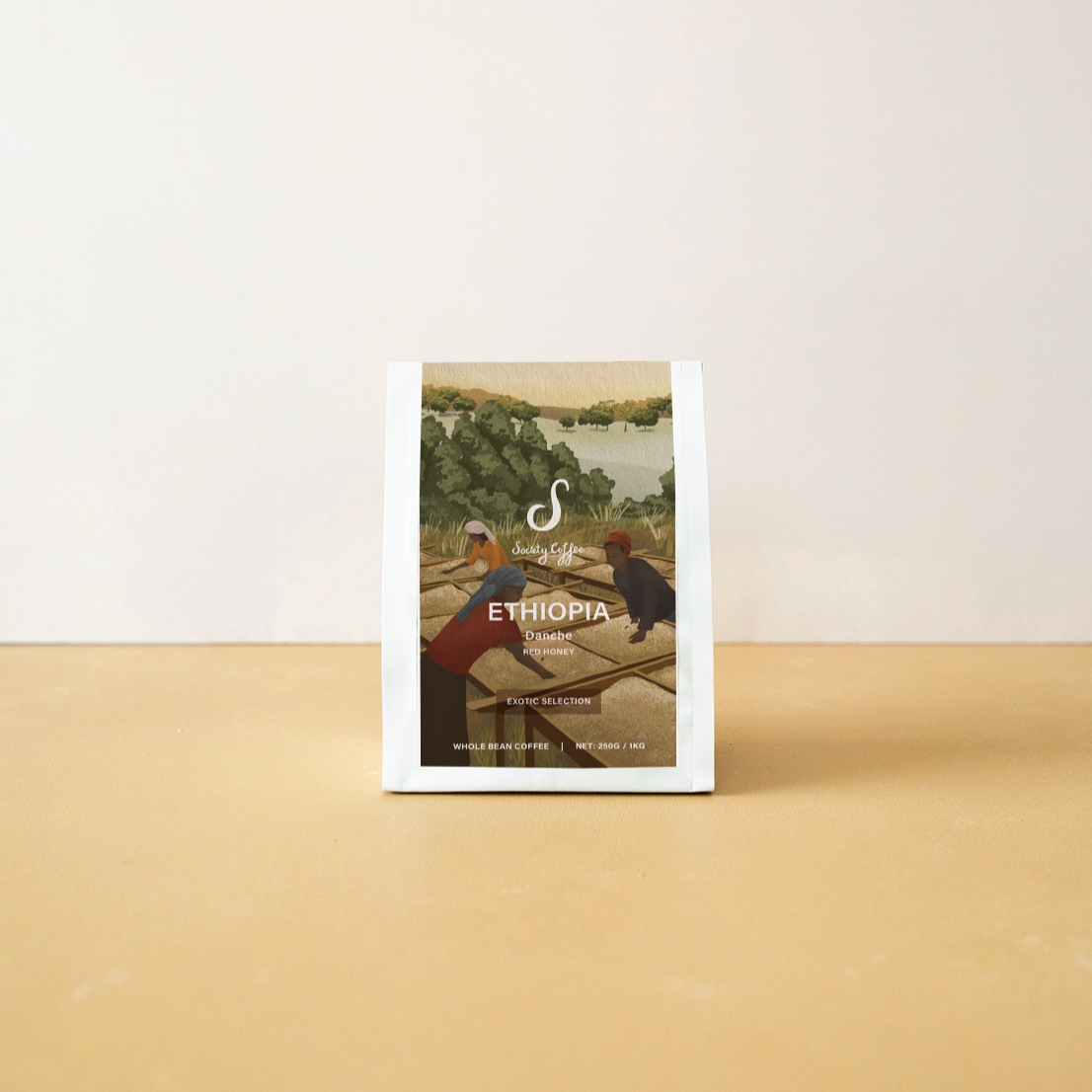 Society Coffee Ethiopia Coffee Exotic Selection - Danche Red Honey