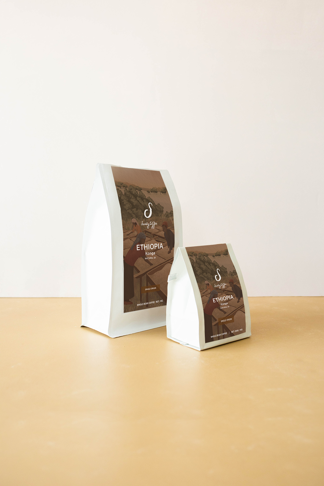 Society Coffee Ethiopia Coffee Single Origin - Konga Natural G1
