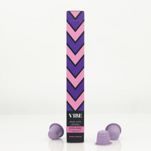Vibe Compostable Coffee Capsules - Extra Dark