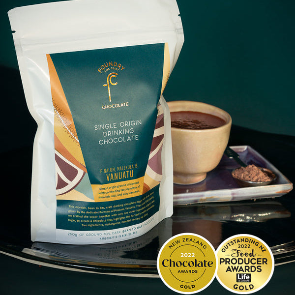 Foundry Chocolate Vanuatu Drinking Chocolate - 70%
