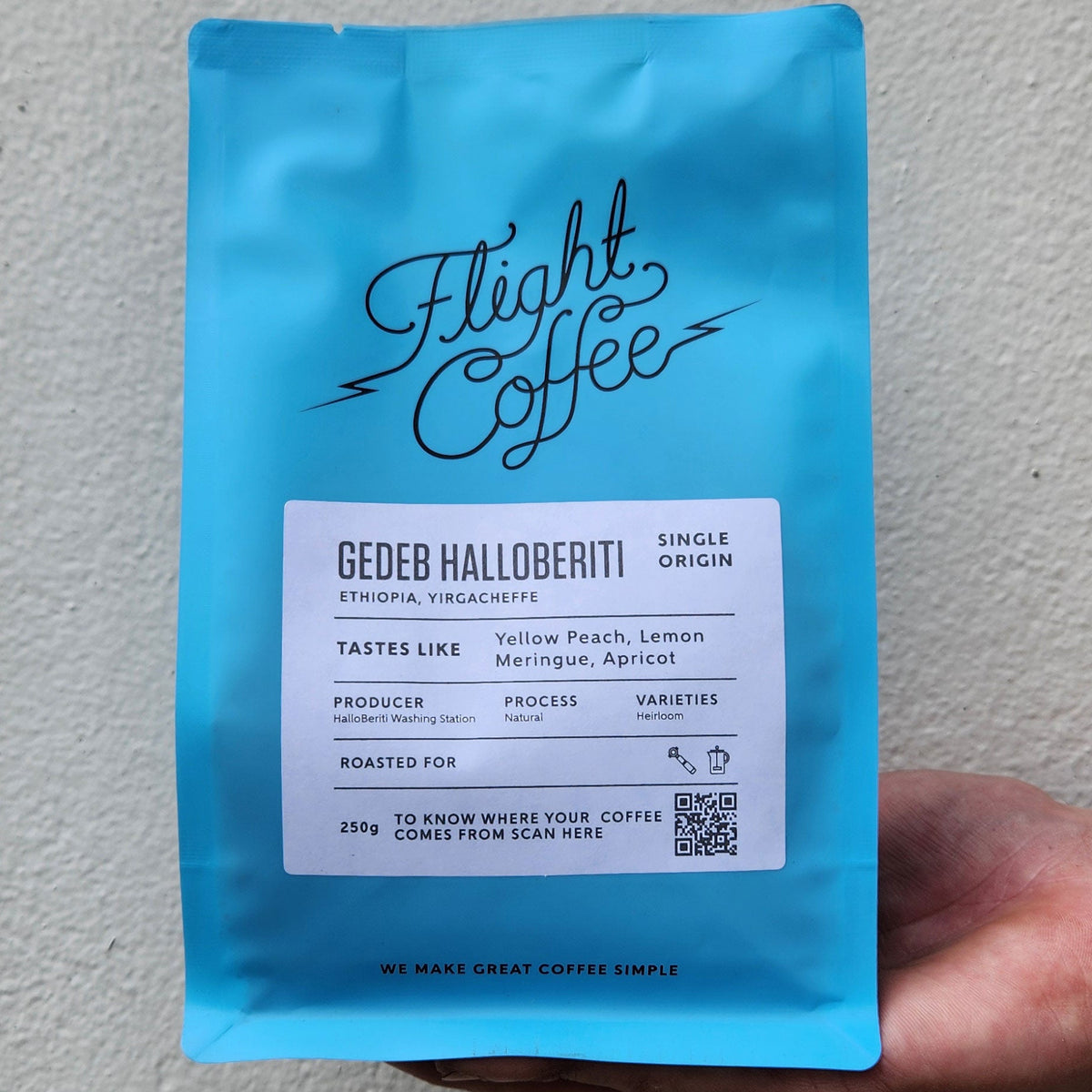 Flight Coffee Gedeb Halloberiti - Ethiopia - Yirgacheffe