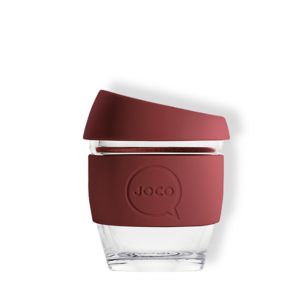 Joco Reusable Coffee Cup 4oz Ruby Wine