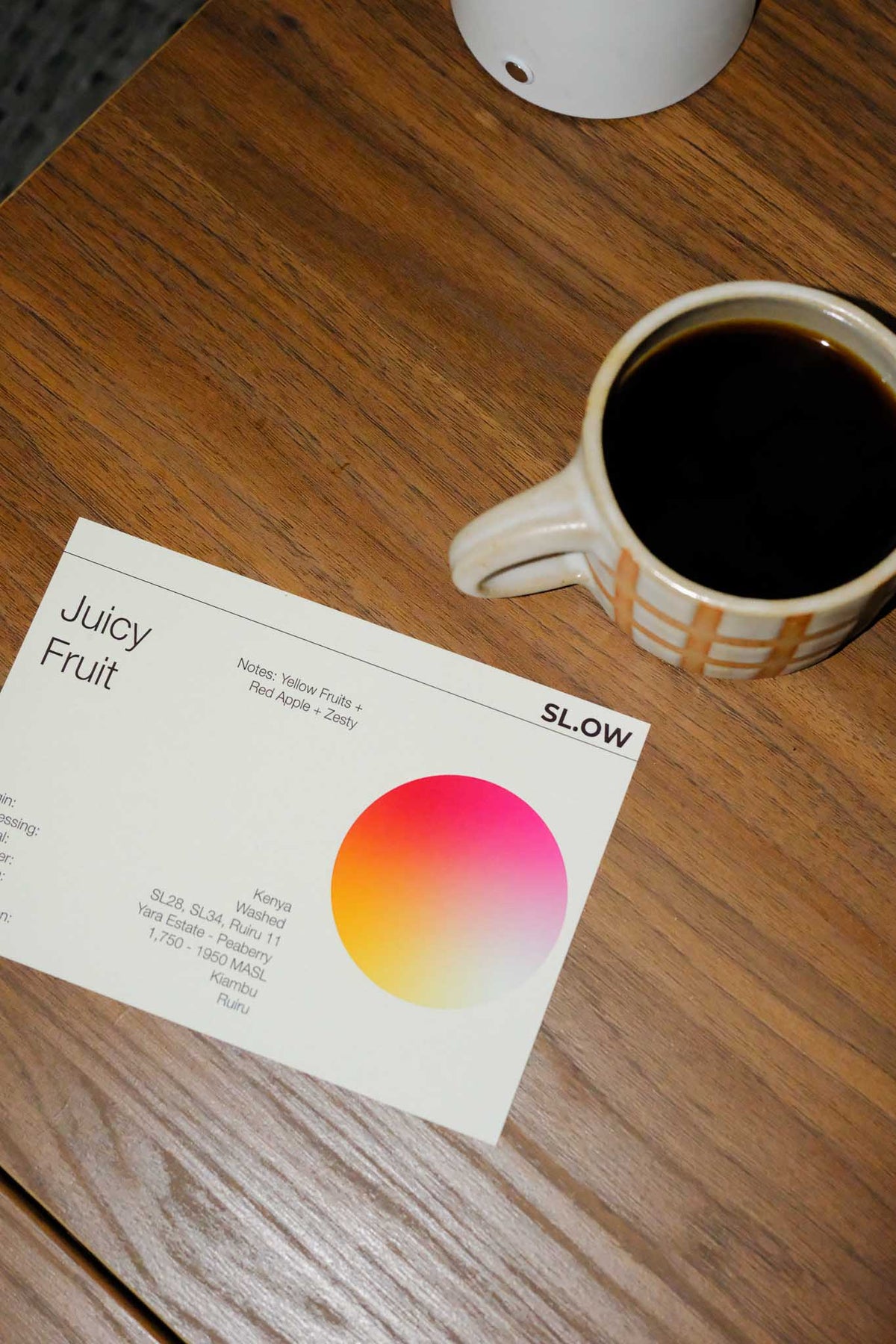 Slow Coffee Juicy Fruit - Kenya