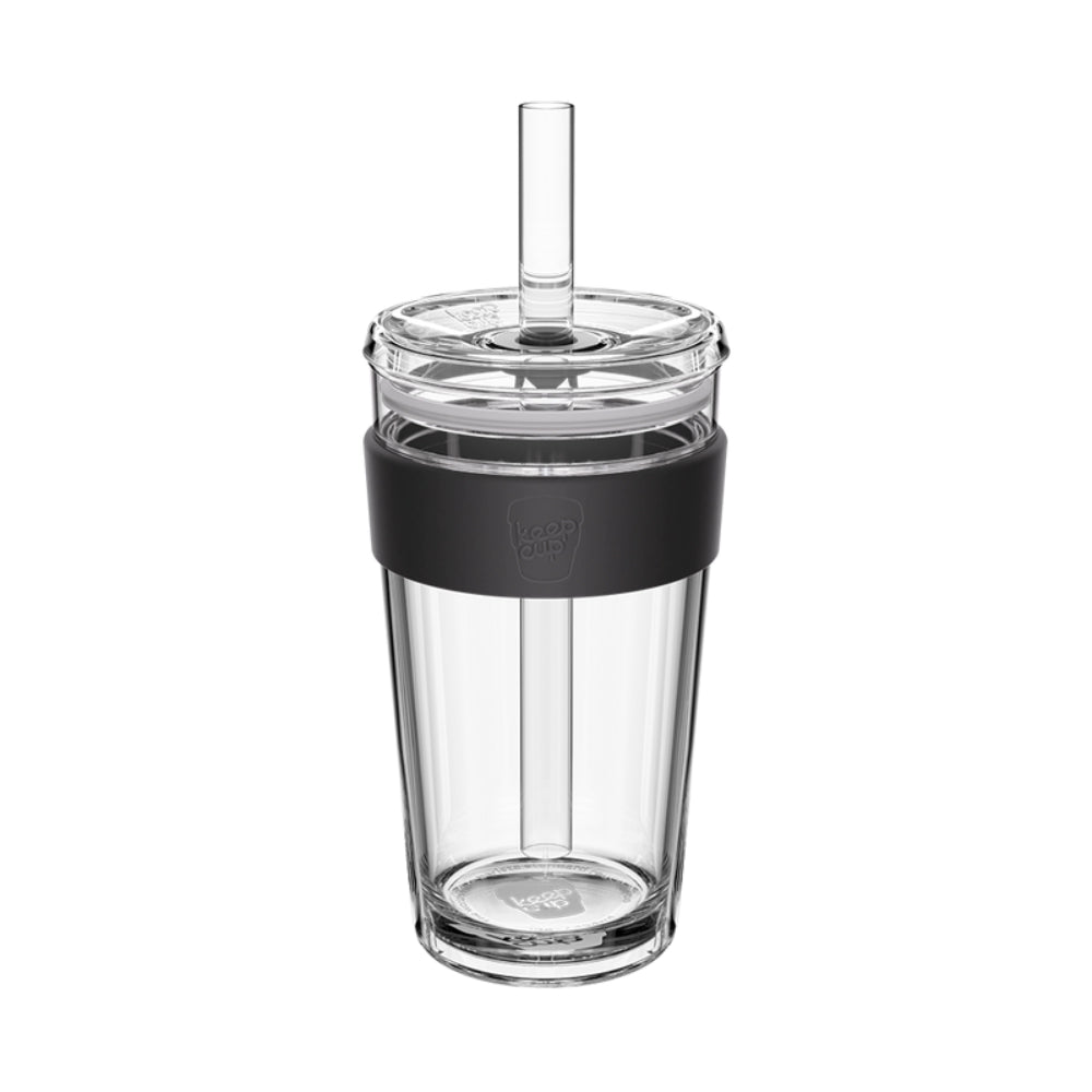 KeepCup Cold Cup - Longplay in Black (Large) | The Coffee Collective