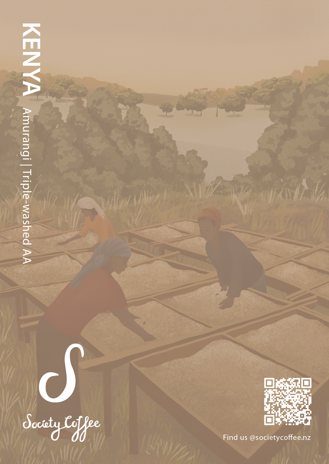 Society Coffee Kenya Coffee Single Origin-  Kenya Amurangi Nyambene AA Washed