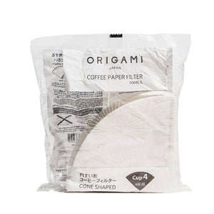 Origami Cone Paper Filters - 100 Pack