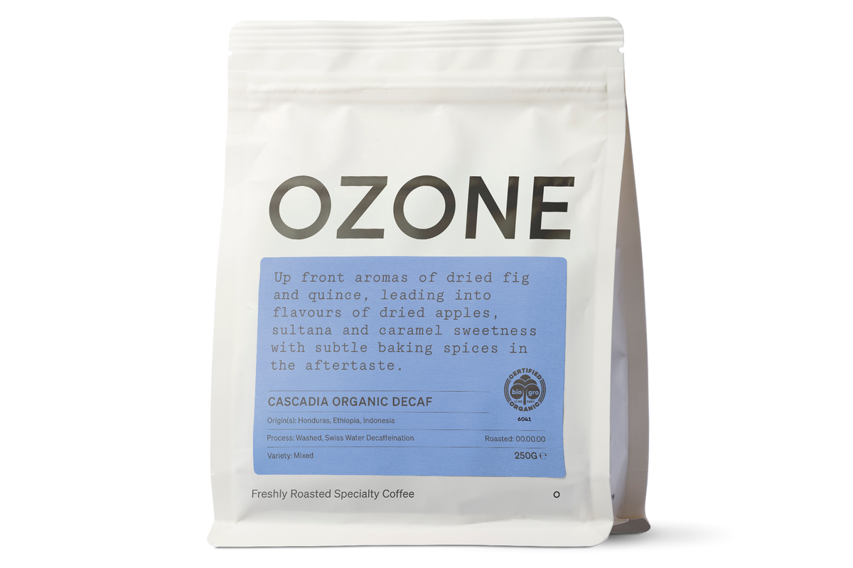 Ozone Coffee Cascadia Organic Decaf 
