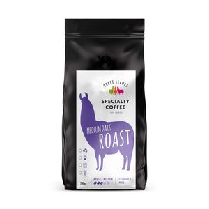 Three Llamas Coffee Medium-Dark Roast
