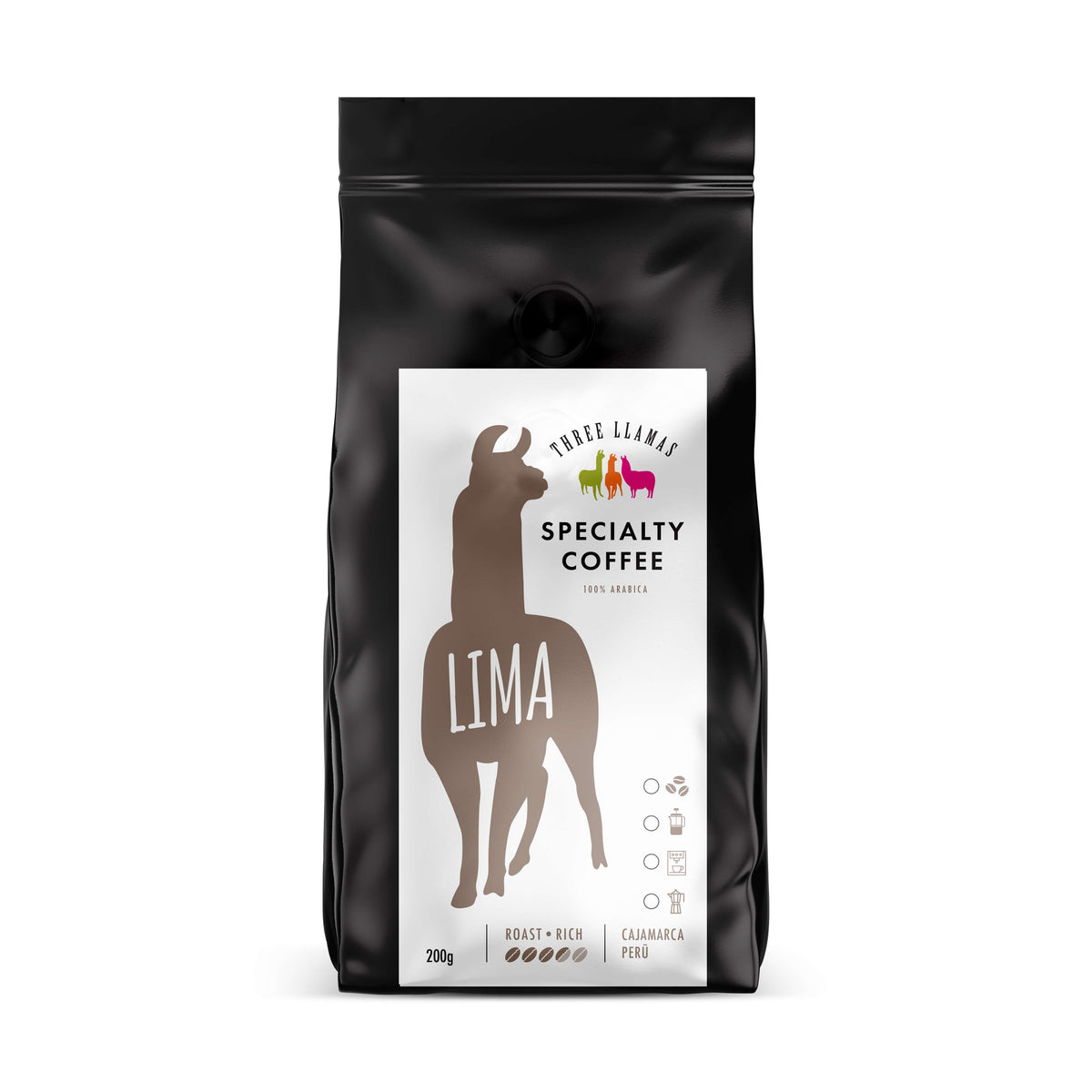 Three Llamas Coffee Lima Blend