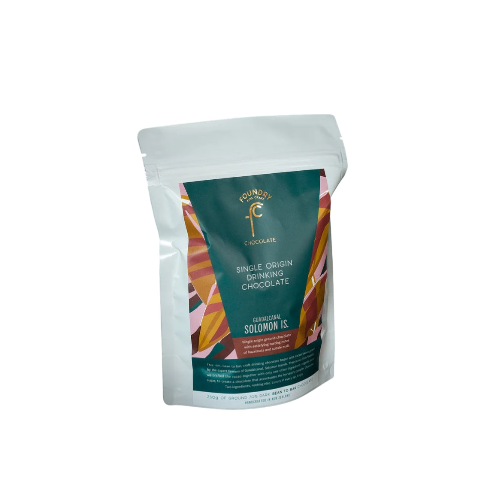 Foundry Chocolate Solomon Islands Drinking Chocolate - 70%