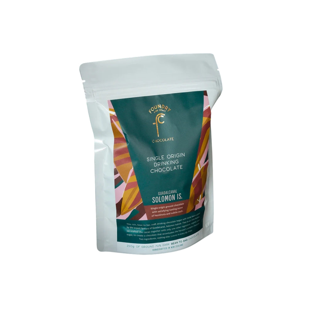 Foundry Chocolate Solomon Islands Drinking Chocolate - 63%