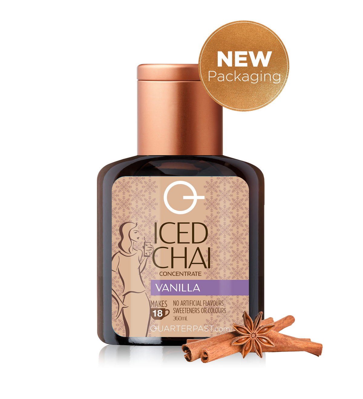 Quarterpast Syrup 360ml - Chai