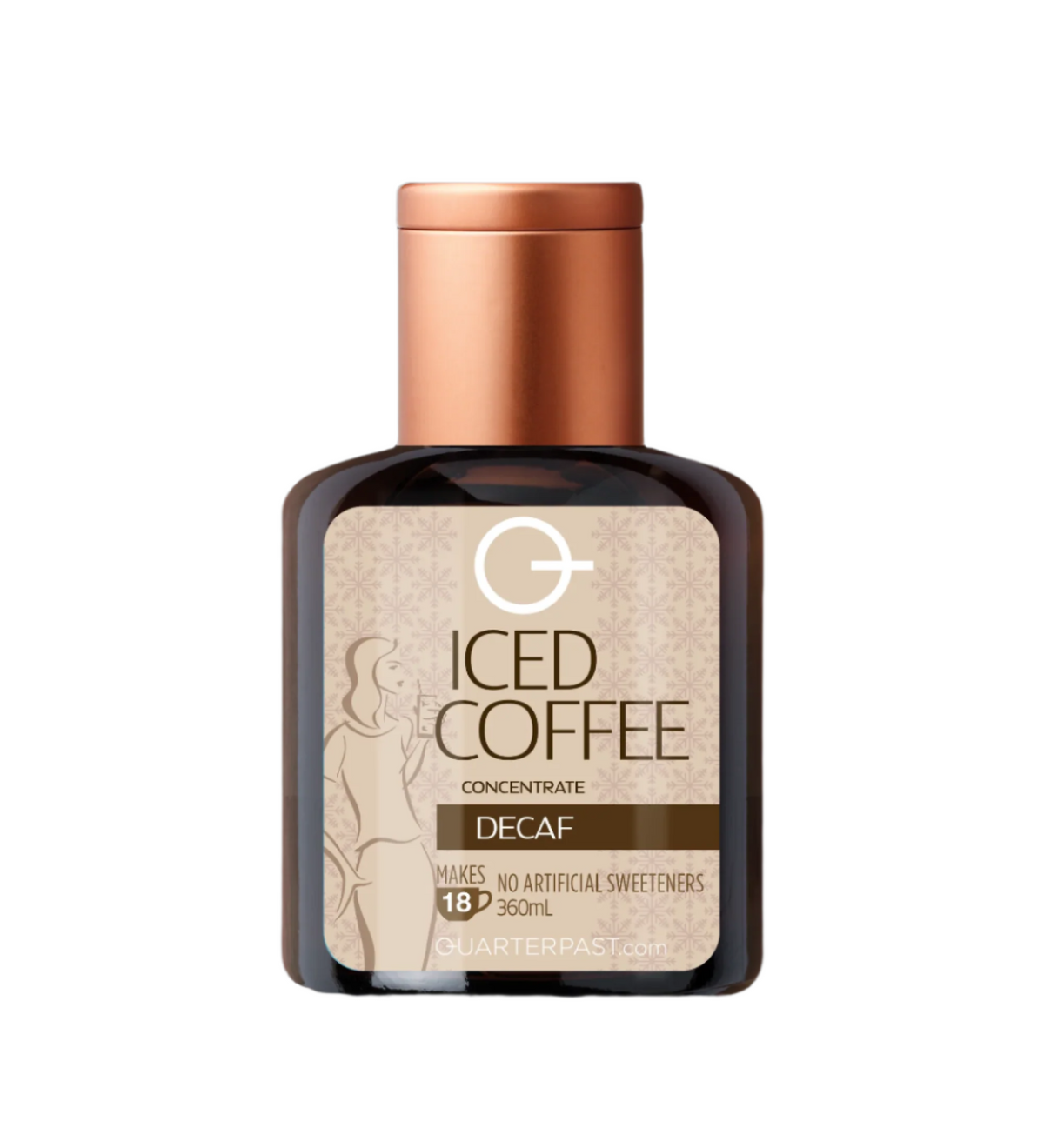 Quarterpast Syrup - Iced Coffee Decaf 360mL