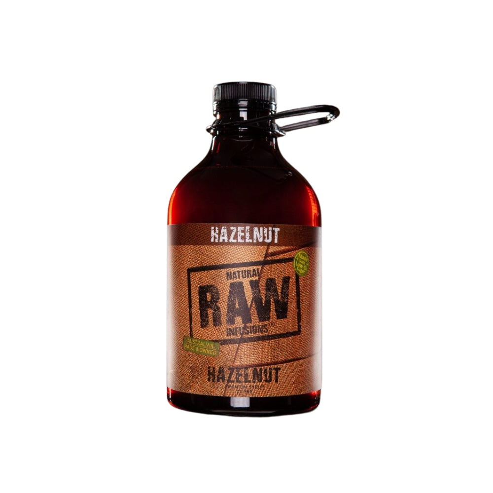 Natural Raw Infusions Hazelnut Syrup 1L | The Coffee Collective