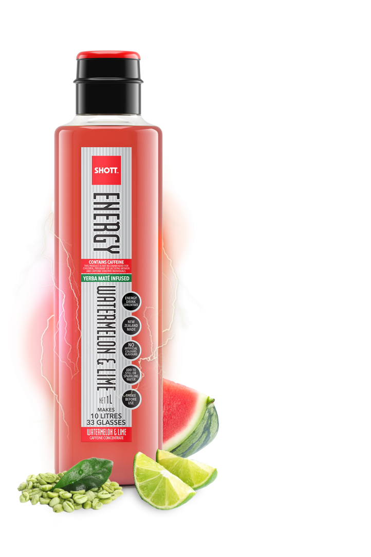 Shott Energy 1 Litre - Watermelon &amp; Lime