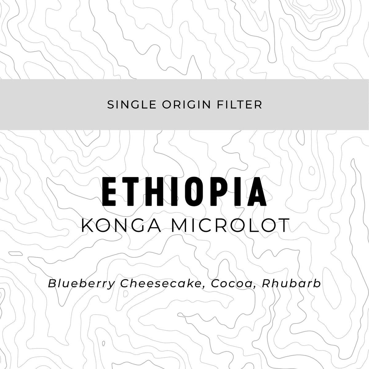 Espresso Workshop Ethiopia Konga Microlot