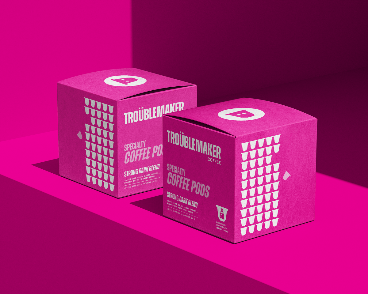 Troublemaker Coffee 50 x Specialty Coffee Pods