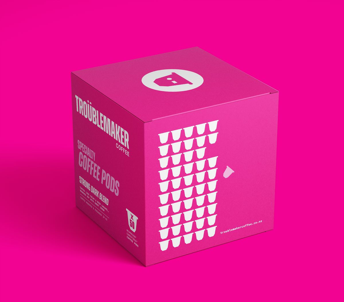Troublemaker Coffee 50 x Specialty Coffee Pods