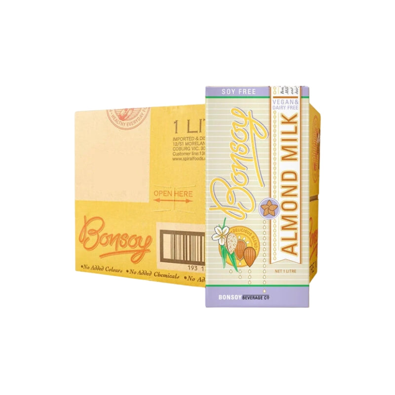 Bonsoy Almond Milk 1L Case 